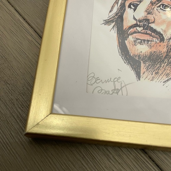 The Beatles Art print Bernice Batoff Artist Signed Framed - Picture 5 of 5